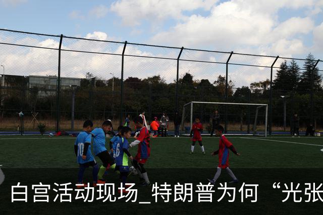 白宫活动现场 特朗普为何“光张嘴不出声”？