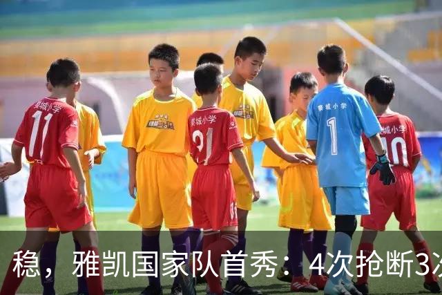 稳，雅凯国家队首秀：4次抢断3次解围，10次向进攻三区传球