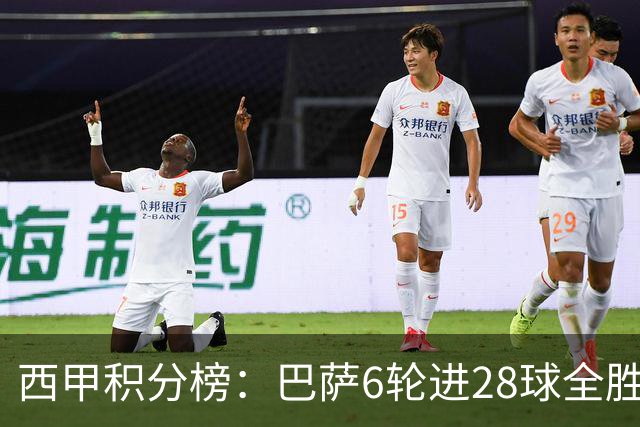 西甲积分榜：巴萨6轮进28球全胜领跑！皇马、马竞分列第二、第三