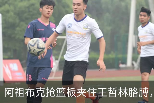 阿祖布克抢篮板夹住王哲林胳膊，古德温上前推搡阿祖被吹技犯