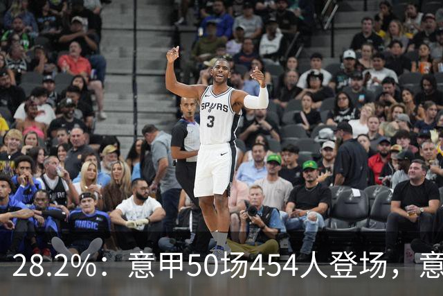28.2%：意甲50场454人登场，意大利球员只占这么点时间